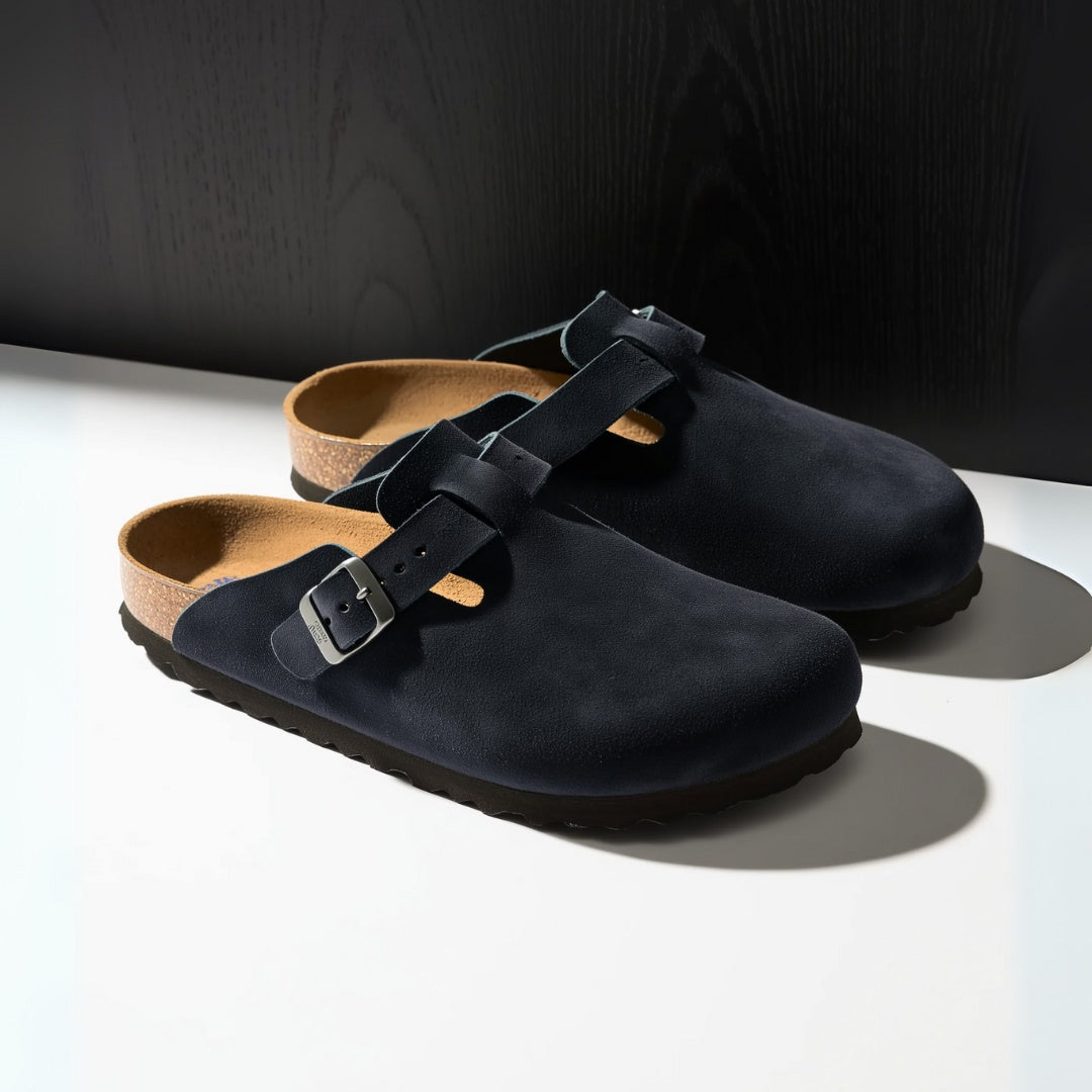 Tavon - Ciabatta Unisex in Pelle Scamosciata
