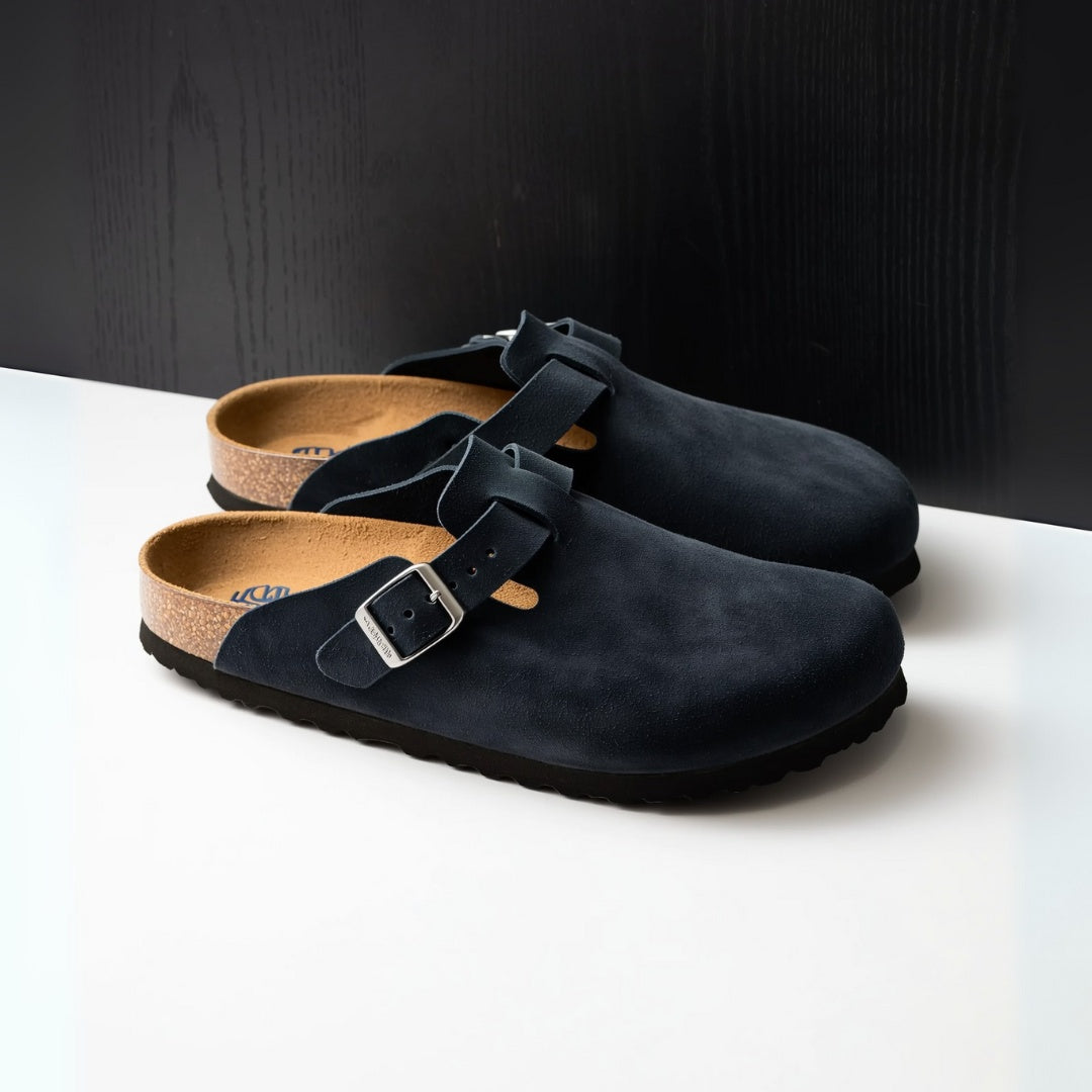 Tavon - Ciabatta Unisex in Pelle Scamosciata